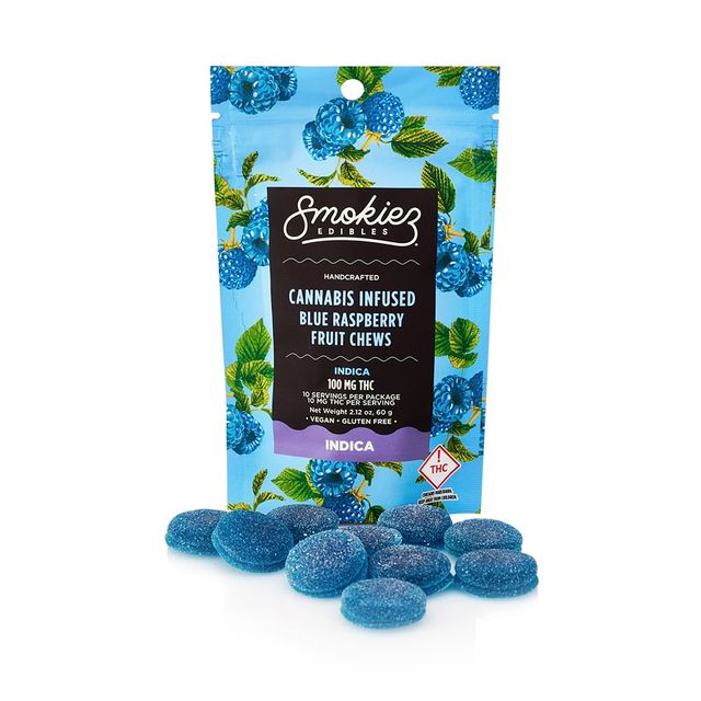 Sweet Blue Raspberry Smokiez