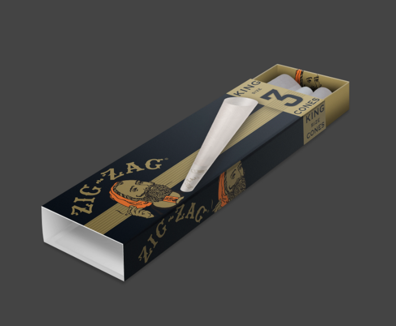 Ultra Thin King Sized Zig Zag