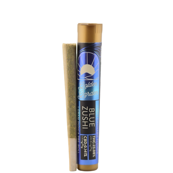Golden Gardens Blue Zushi Pre-Roll 1g