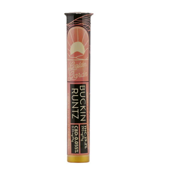 Golden Gardens Buckin Runtz Pre-Roll 1g