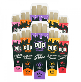 Unbleached Pop Cones