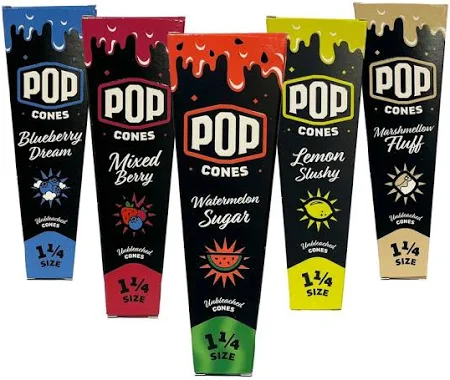 Unbleached Pop Cones