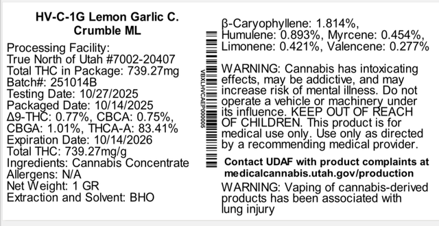 Lemon Garlic C Hi Variety Lemon Garlic C Hi Variety