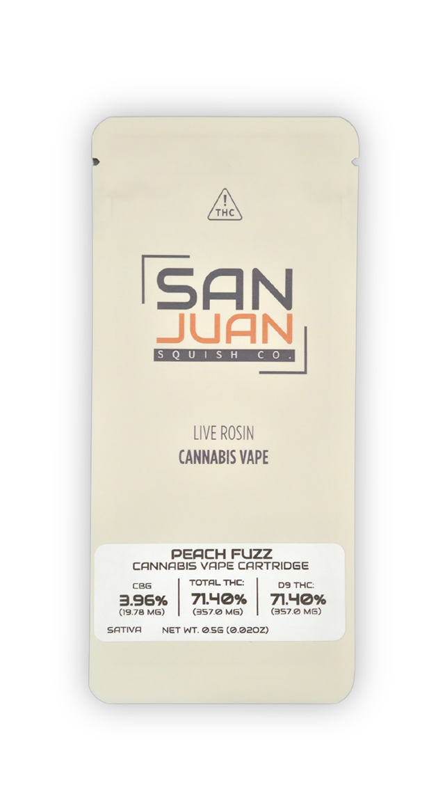 Peach Fuzz San Juan Squish Co. Peach Fuzz San Juan Squish Co.