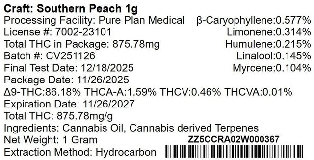 Southern Peach Pure Plan Southern Peach Pure Plan