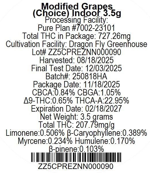 Modified Grapes Pure Plan Modified Grapes Pure Plan