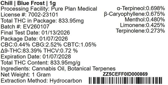 Blue Frost Pure Plan Blue Frost Pure Plan