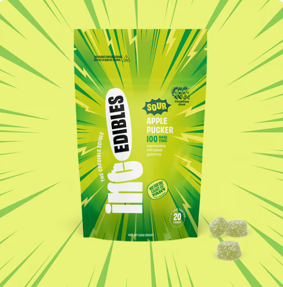 Sour Apple Pucker inc.edibles