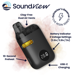 Cannabis Promo, Cannabis Sales, Cannabis Discounts, Cannabis on Sale, Mix & Match Any 2 SoundView 1g All-in-One Vapes for $100! 2