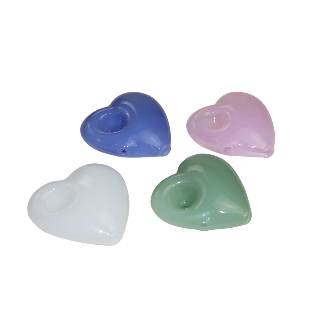 Heart Pebble Hand Pipe SirEEL