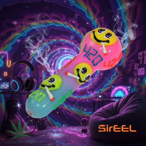 Smiley high UV Hand Pipe SirEEL