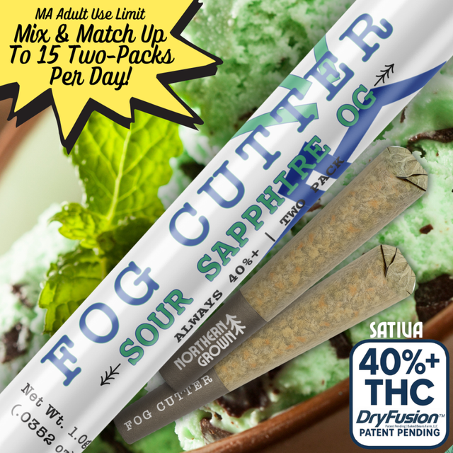 Sour Saphire Fog Cutter