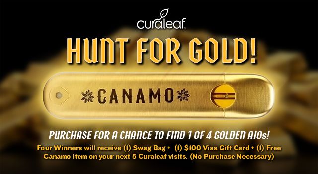Cannabis Promo, Cannabis Sales, Cannabis Discounts, Cannabis on Sale, ONLY $24 CANAMO Live Resin All-In-One Vapes!