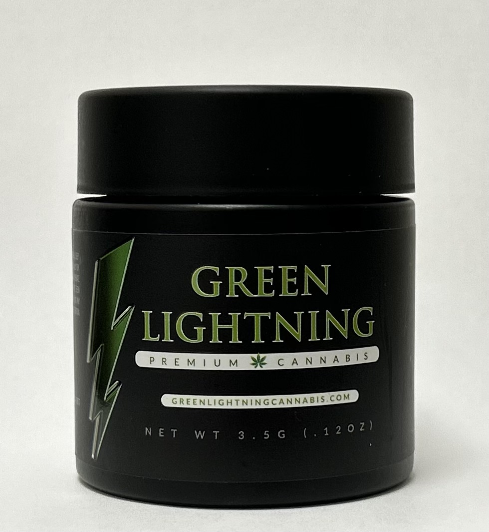 Green Lightning Strawberry Banana Whole Flower 3.5g