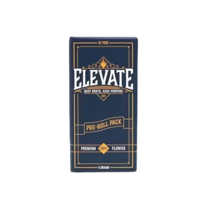 Elevate Platinum Lemon Cherry Gelato Pre-Roll Pack 0.5g ea | 10-Pack