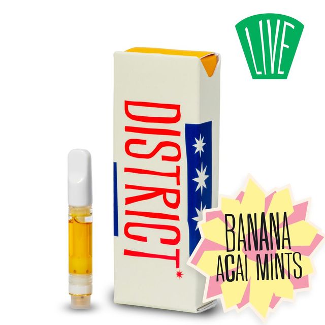 Banana Acai Mints District Cannabis