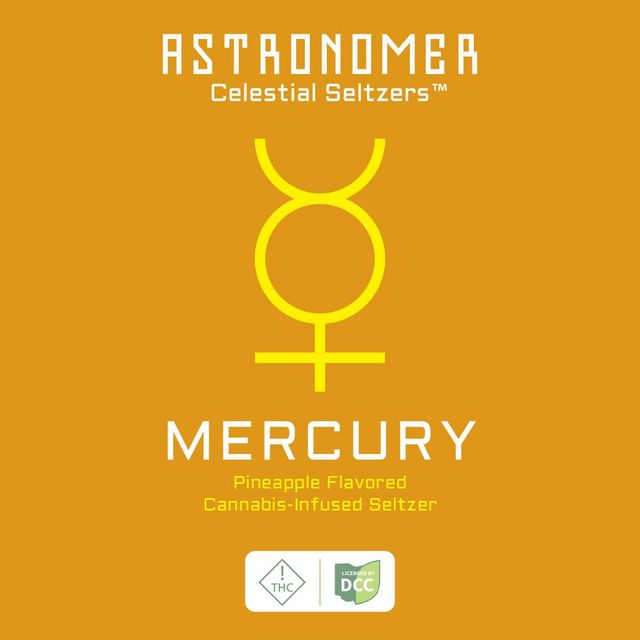 Mercury Pineapple Astronomer Celestial Seltzers