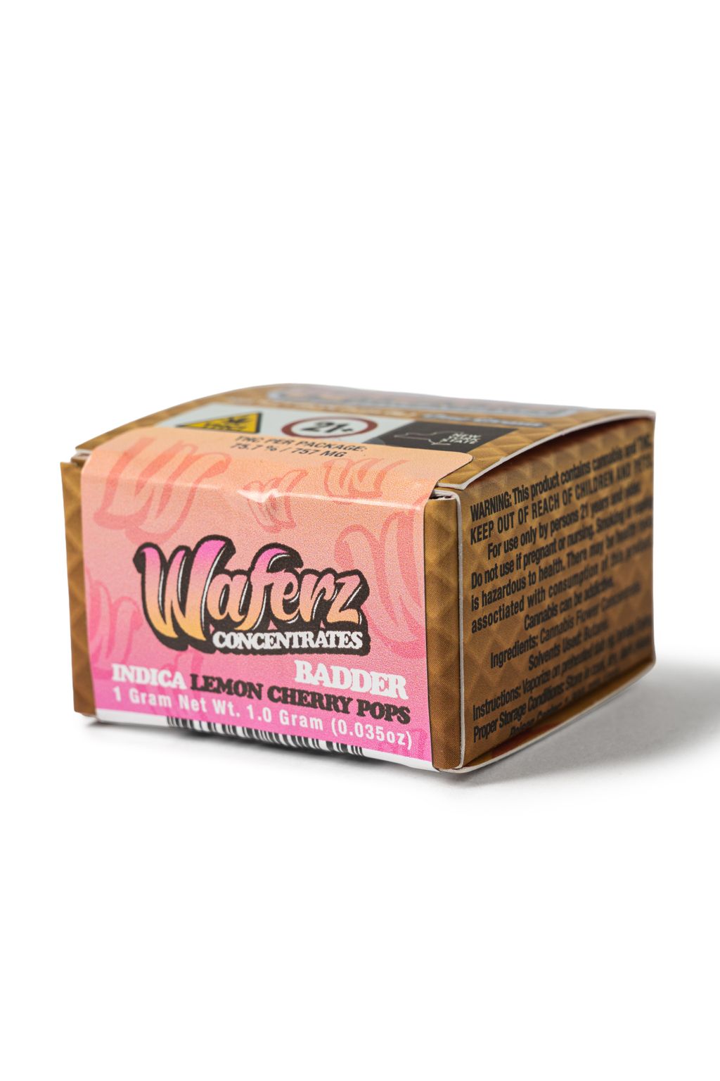 Waferz Lemon Cherry Pop Badder 1g