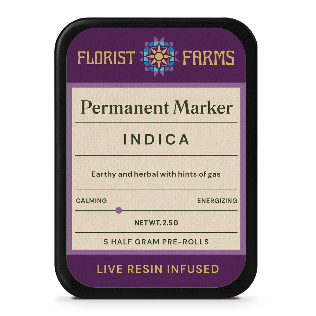 Permanent Marker Florist Farms