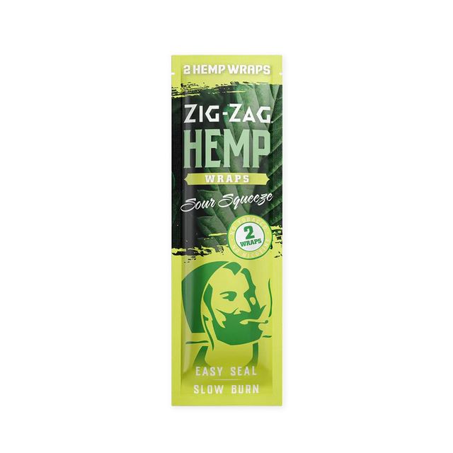 Sour Squeeze Hemp Wraps Zig Zag