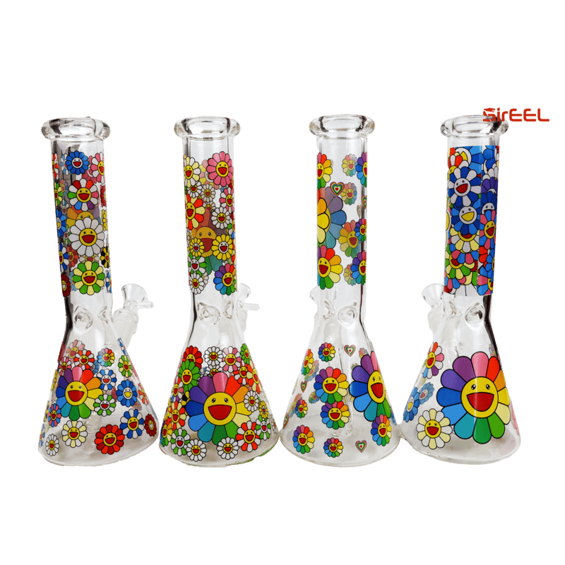 PetalPop Beaker Bong with Bowl SirEEL