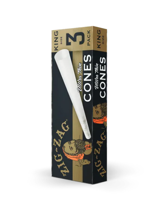King Sized Pre-Rolled Cones Zig Zag