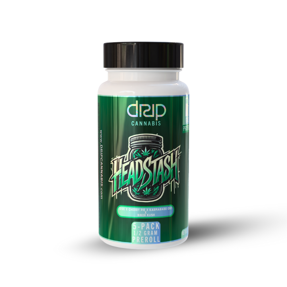 DRIP Headstash Pre-Roll Pack 0.5g ea | 5-Pack
