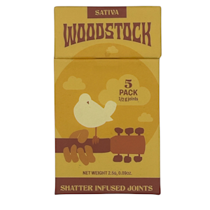 Woodstock Sour Spritzer x Motorbreath Infused Pre-Roll Pack 0.5g ea | 5-Pack
