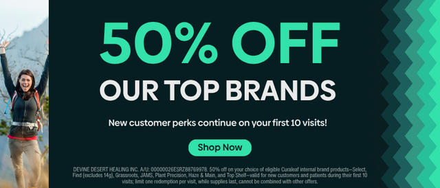 Cannabis Promo, Cannabis Sales, Cannabis Discounts, Cannabis on Sale, FIRST TIME PATIENT/CUSTOMER
