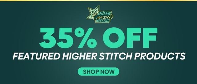 Cannabis Promo, Cannabis Sales, Cannabis Discounts, Cannabis on Sale, 35% Off Featured Higher Stitch Products