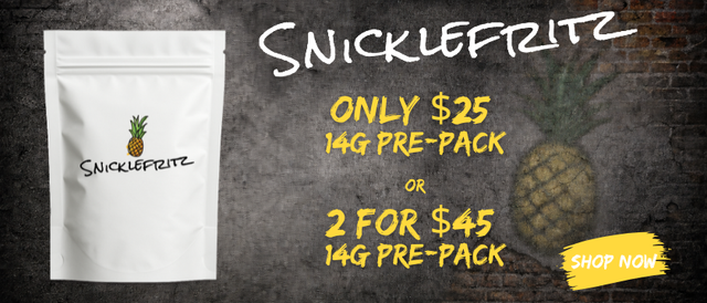 Cannabis Promo, Cannabis Sales, Cannabis Discounts, Cannabis on Sale, 2 FOR $45 SNICKLEFRITZ 14g Pre-Pack Mixed Buds!