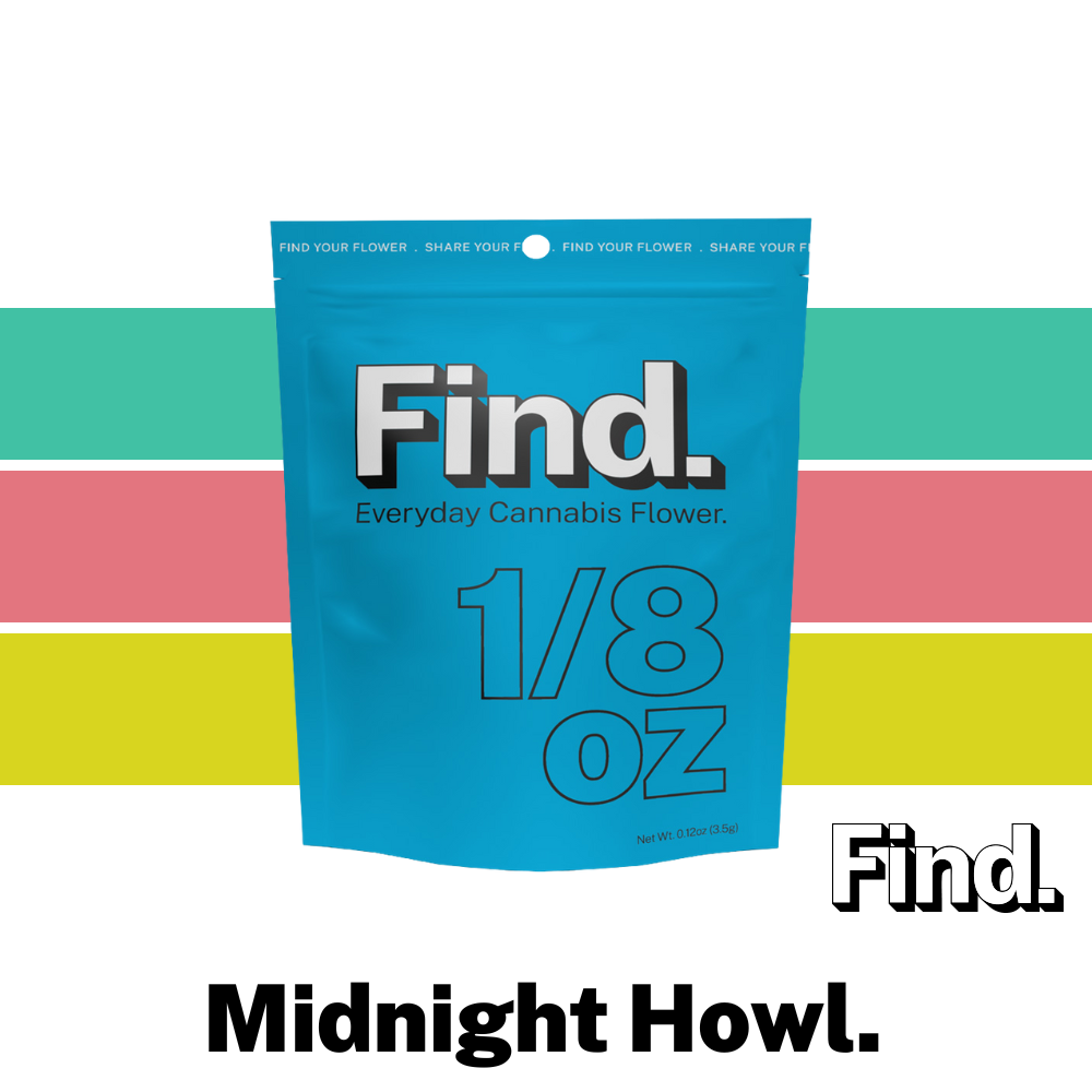 Find. Midnight Howl Whole Flower 3.5g