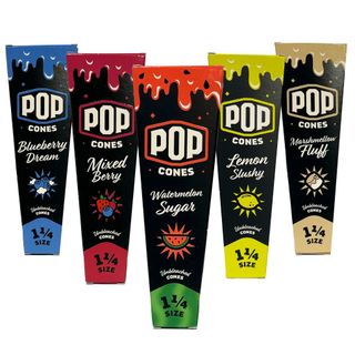 Unbleached Pop Cones