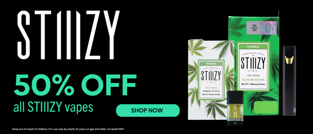 Cannabis Deals | 50% OFF STIIIZY LRLD Vape Pods & All-In-Ones! | Curaleaf  Curaleaf North Miami | Medical Cannabis