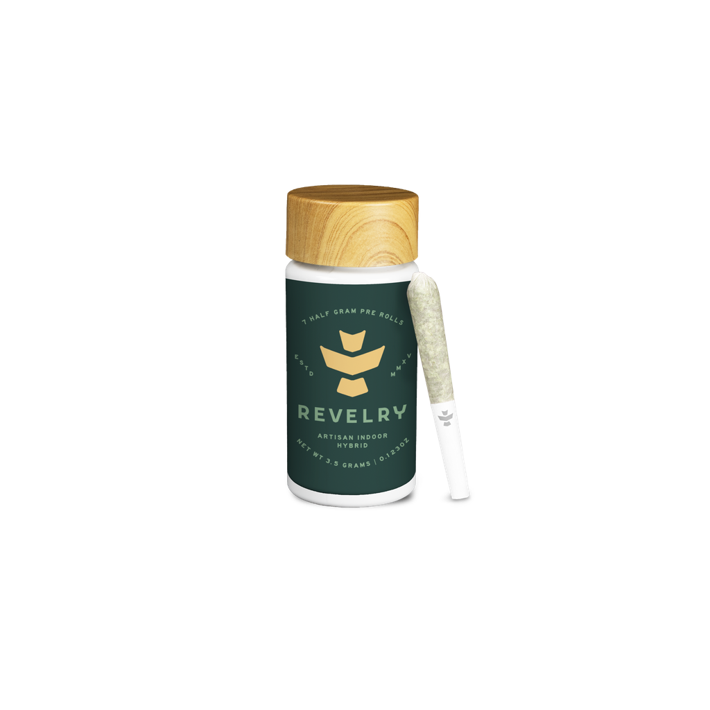 Revelry Baby Yoda Pre-Roll Packs 0.5g ea | 7-Pack