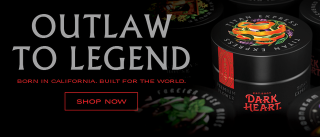 Cannabis Promo, Cannabis Sales, Cannabis Discounts, Cannabis on Sale, Dark Heart - Shop Now!
