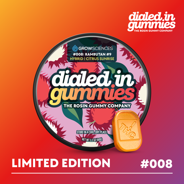 Rambutan #9 Limted Time Offering Dialed In Gummies