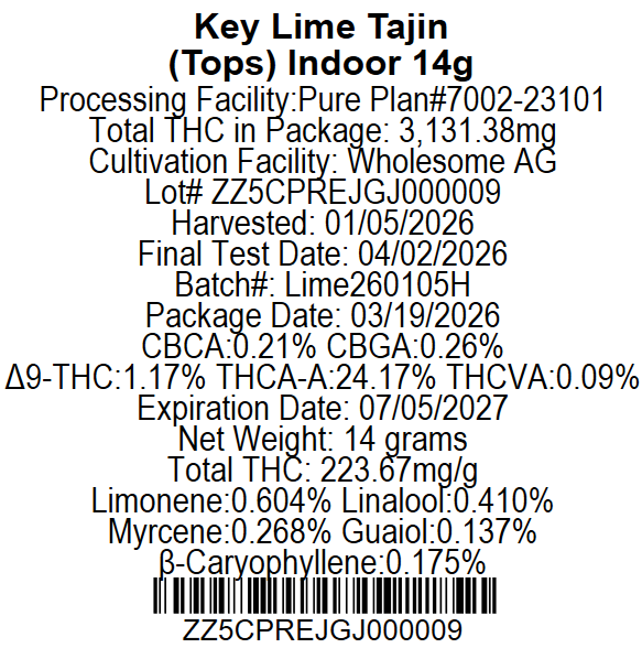 Key Lime Tajin Pure Plan Key Lime Tajin Pure Plan