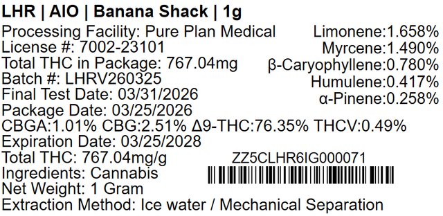 Banana Shack Pure Plan Banana Shack Pure Plan