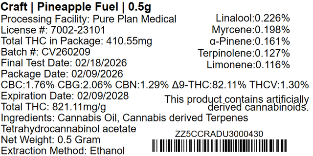 Pineapple Fuel Pure Plan Pineapple Fuel Pure Plan