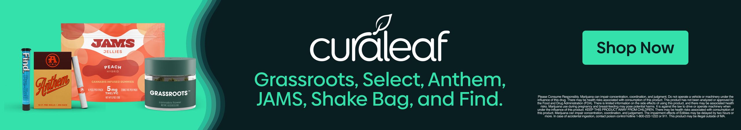 Cannabis Promo, Cannabis Sales, Cannabis Discounts, Cannabis on Sale, Anthem, Find, GR, Jams, Shake Bag & Select On Special!