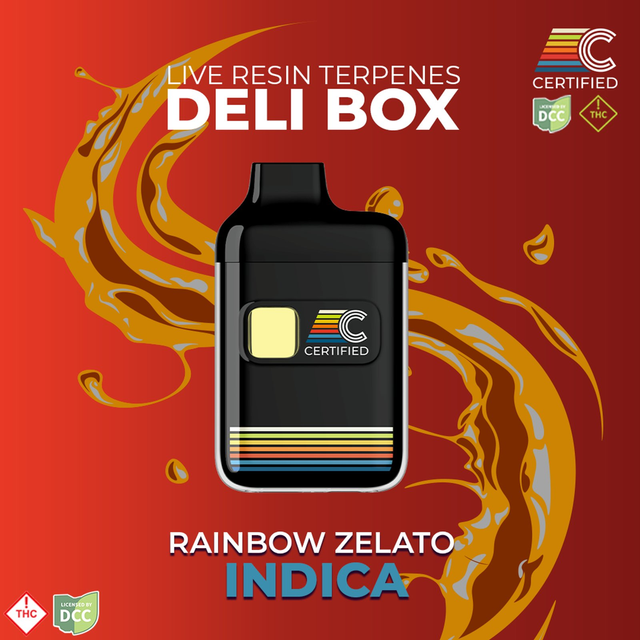 Rainbow Zelato Certified