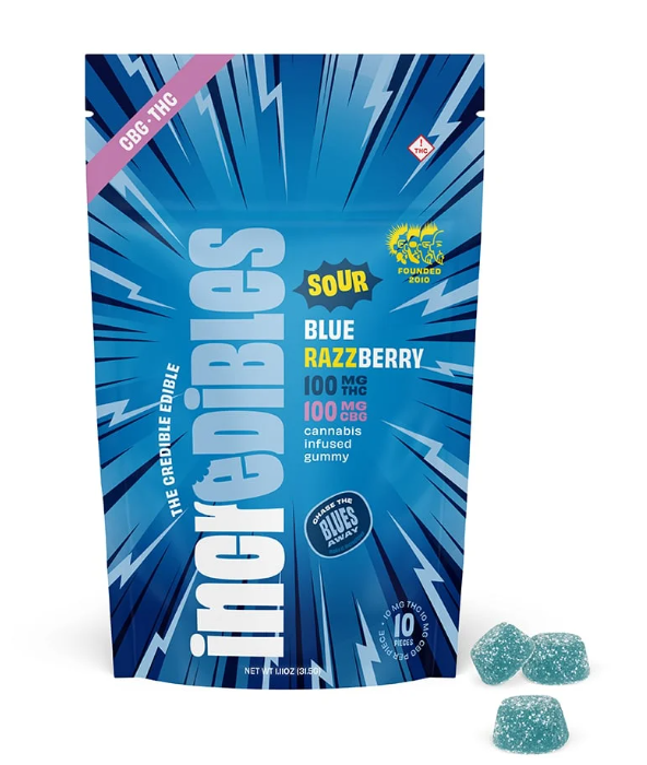 Sour Blue Razzberry Incredibles