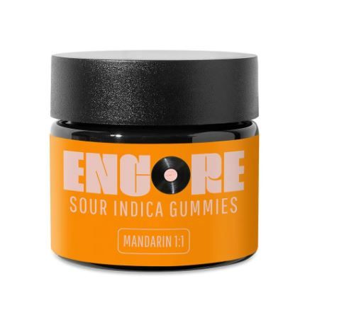 Sour Mandarin Encore Edibles