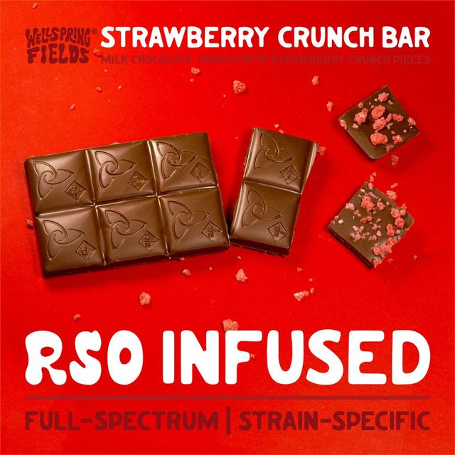Strawberry Crunch Milk Chocolate Wellspring Fields