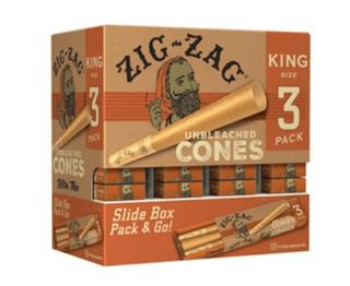 Unbleached Pre-Rolled King Size Zig Zag