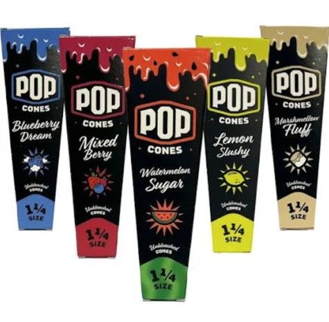 Unbleached Pre-Rolled Terpene Infused Pop Cones