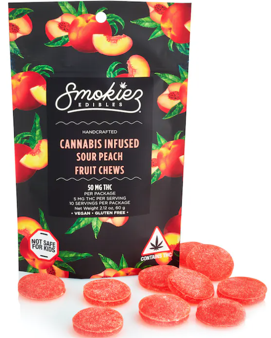 Sour Peach Smokiez