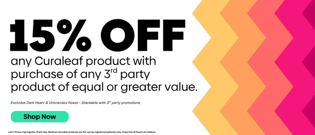 Cannabis Promo, Cannabis Sales, Cannabis Discounts, Cannabis on Sale, GET 15% OFF (1) House Brand Product w/ 3P Brand Purchase!