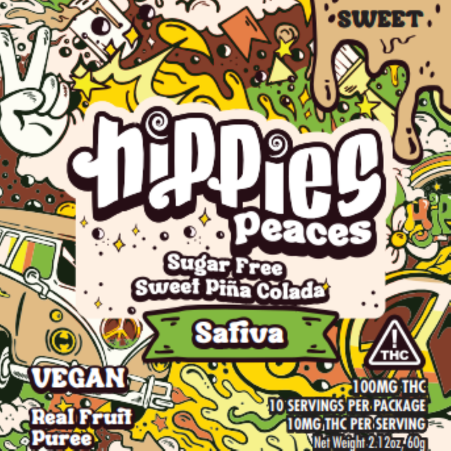 Sugar Free Sweet Pina Colada Hippies